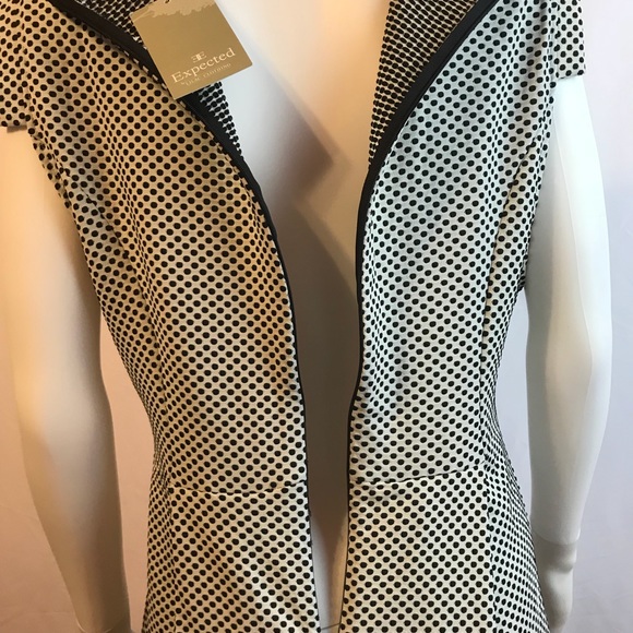 Expected Lilac Maternity Dress Ivory & Black - Picture 5 of 6